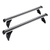 Prorack Heavy Duty Roof Rack Bar Pair Silver 137.5cm
