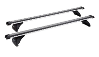 Prorack Heavy Duty Roof Rack Bar Pair Silver Thumbnail Prorack Heavy Duty Roof Rack Bar Pair Silver