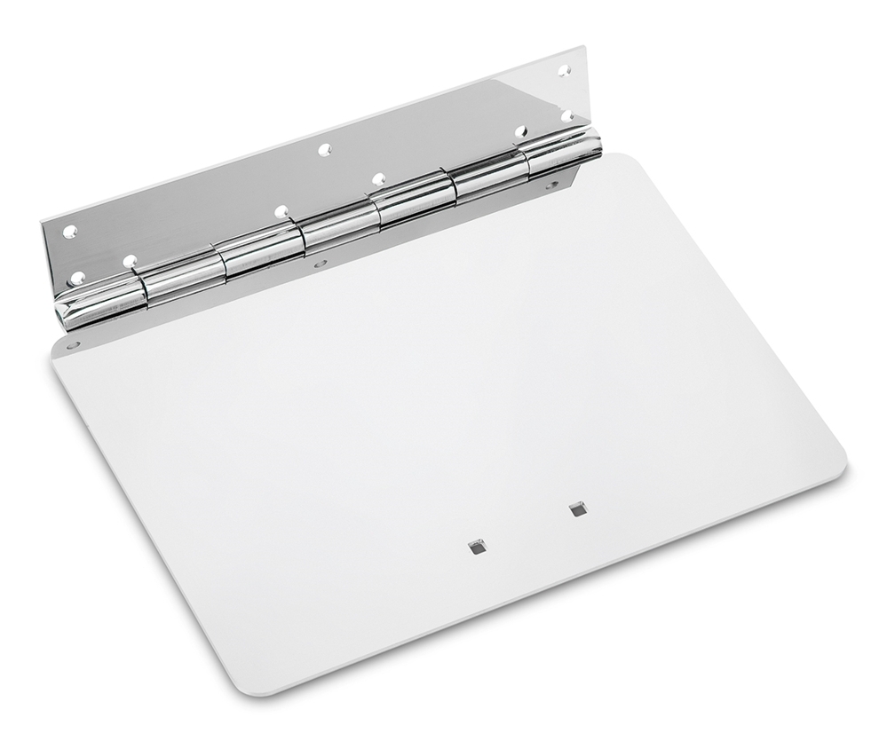 Lectrotab Standard Stainless Steel Trim Tab Plate - Mid 23x23cm