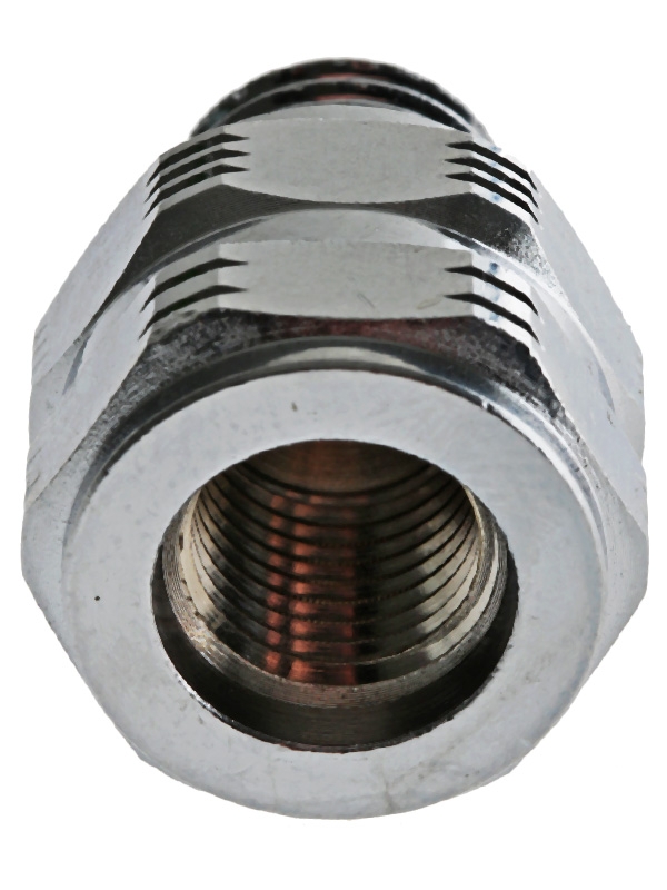 First Stage Dive Regulator to Hose Thread Adapter Male 7/16-20 to Female 3/8-24