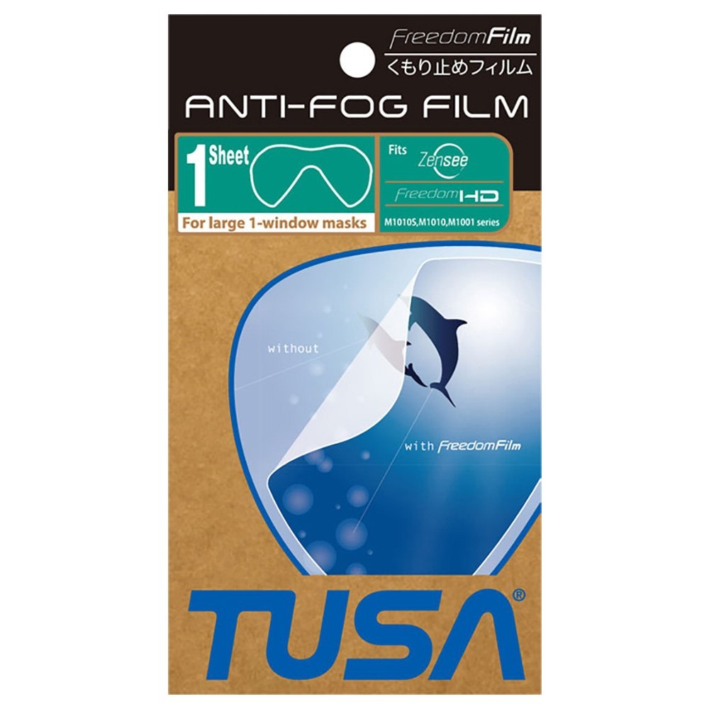 TUSA FreedomFilm Single Lens Dive Mask Anti-Fog Film TA-0804