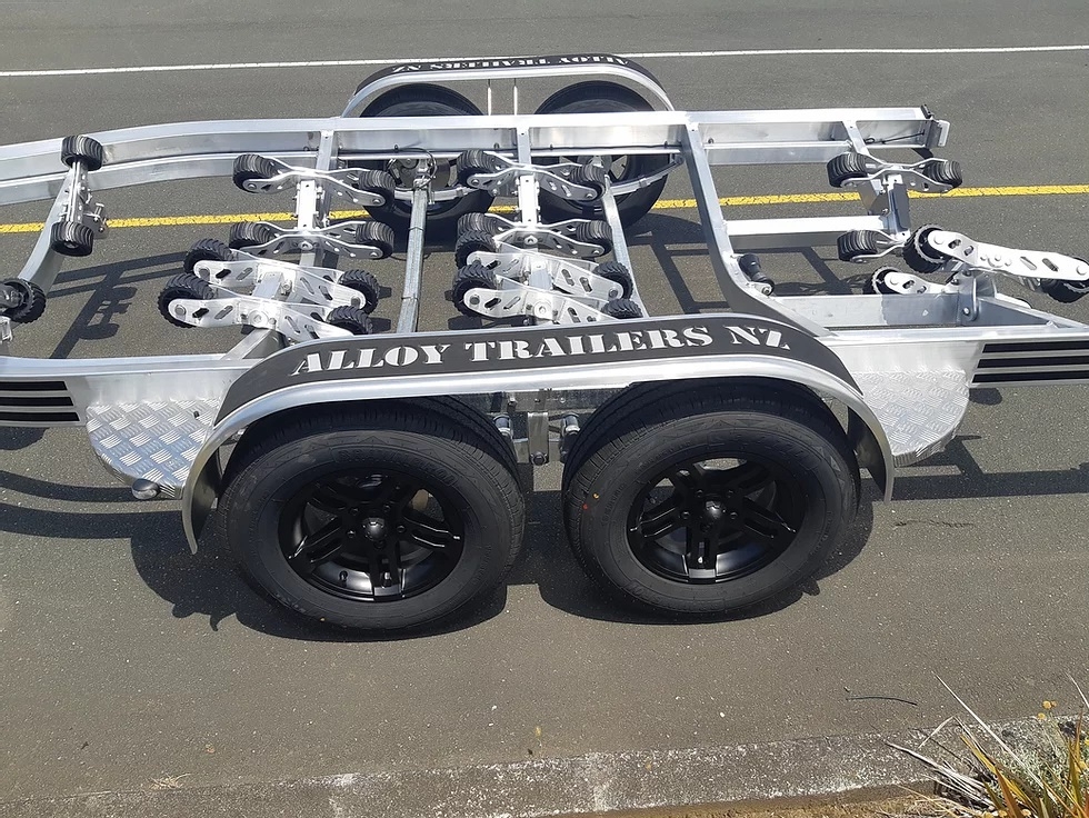 Alloy Trailers 610 Tandem Axle Upgrade