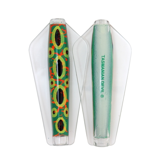 Tasmanian Devil Big Devil Trout Lure 75mm 26g Bleeding Frog