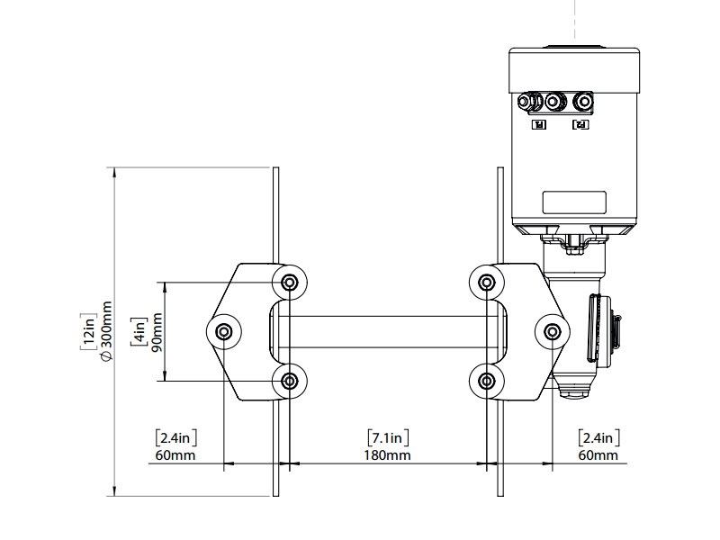 Maxwell Tasman 8 Drum Winch 12-24v