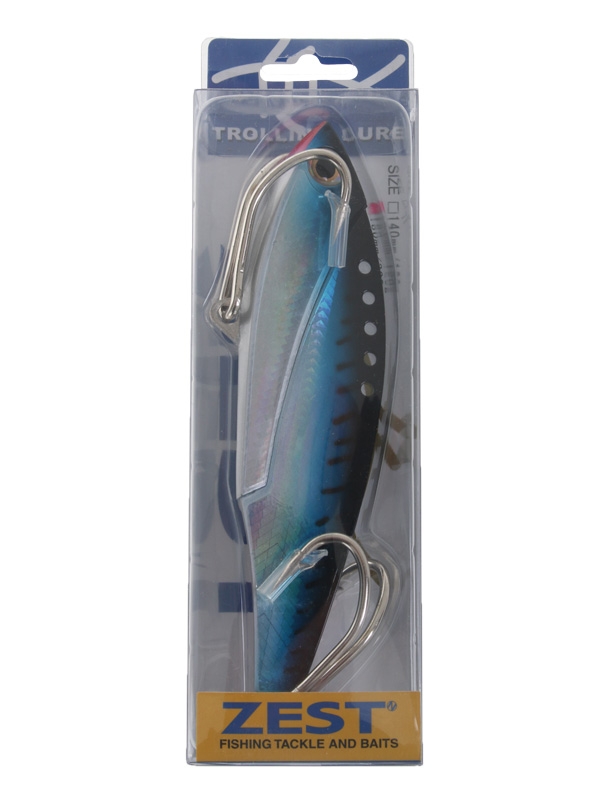 Zest Trolling Blade Lure 220g 180mm Blue Mackerel