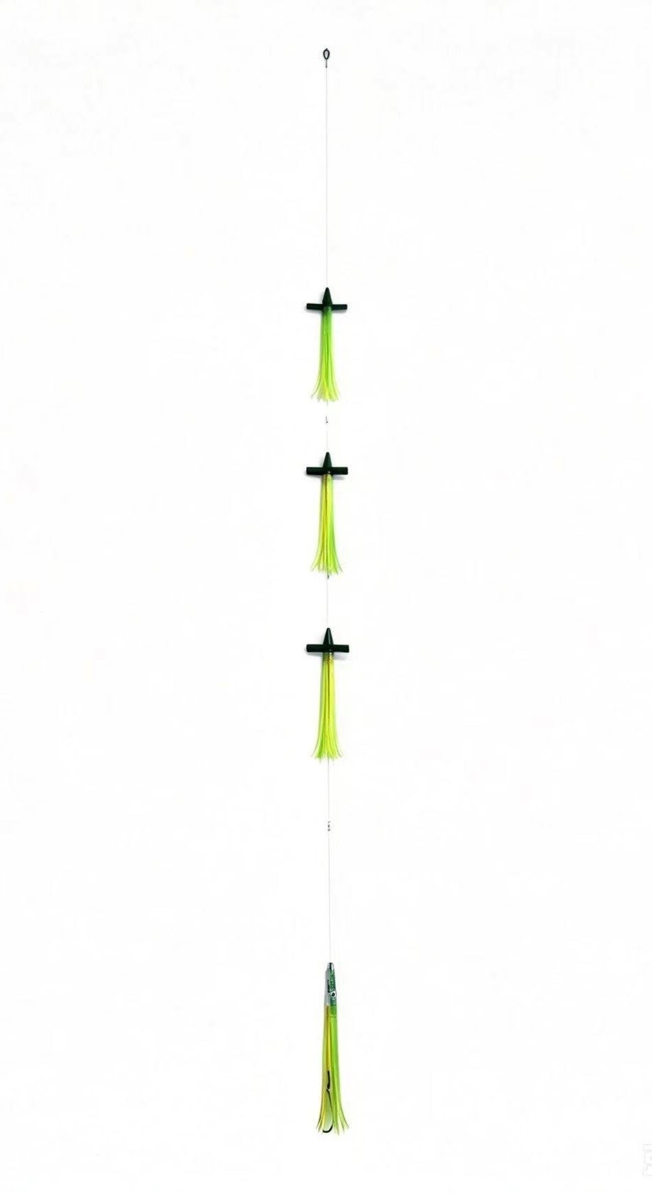 H2O Pro Hummingbird Teaser Bird Daisy Chain with Mean Machine Stinger Green/Yellow/Orange