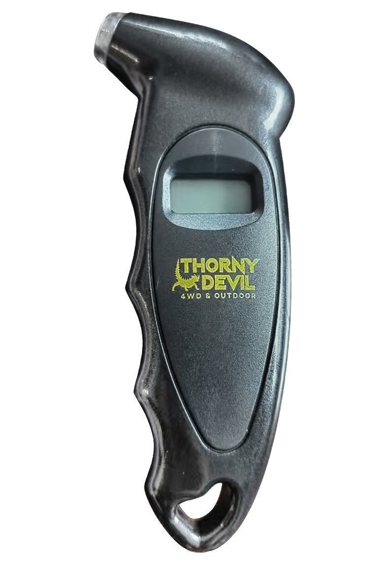 Thorny Devil 6-Piece Premium Tyre Deflators and Digital Gauge Combo Set