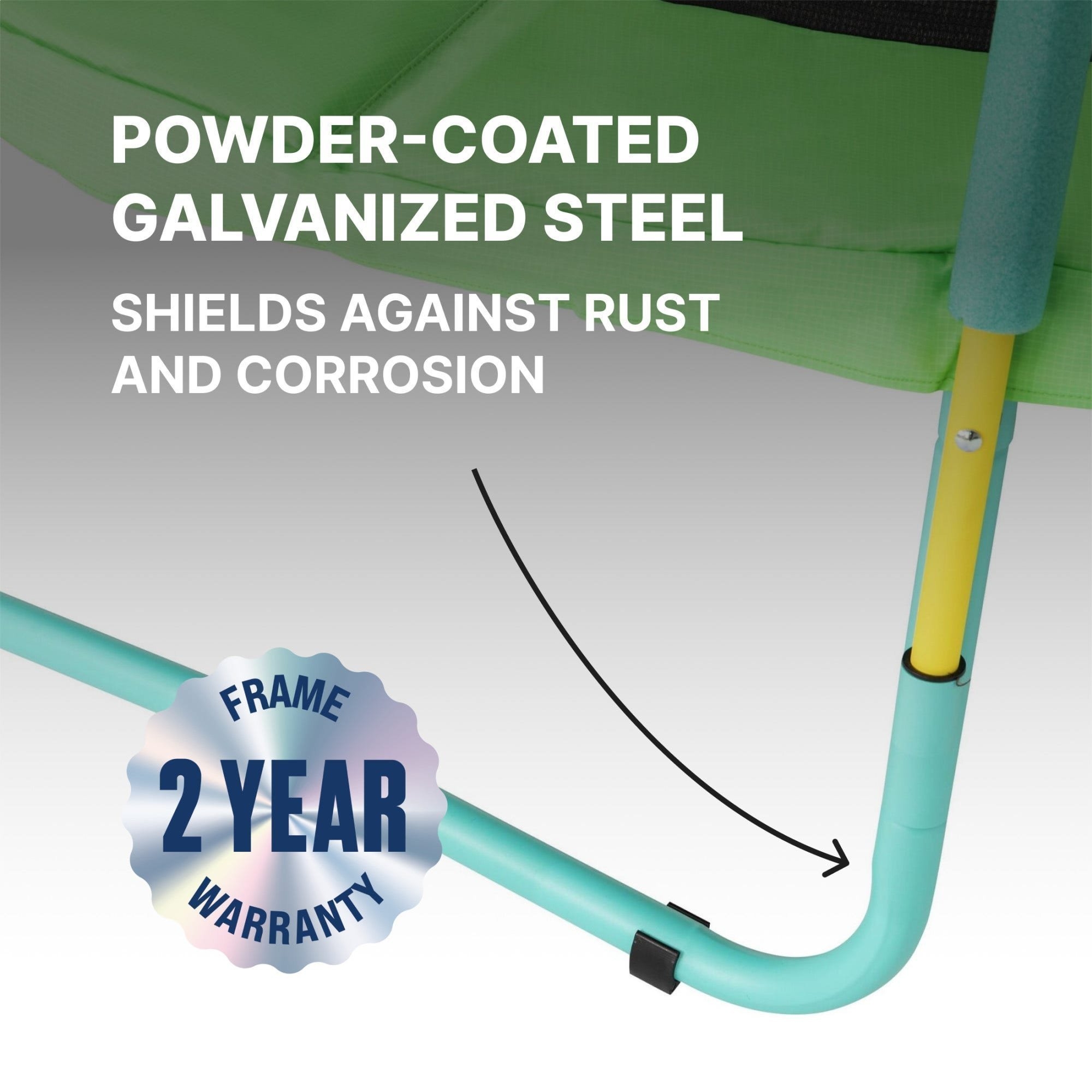 Bestway Xtreme Air Youth Trampoline Green 8ft