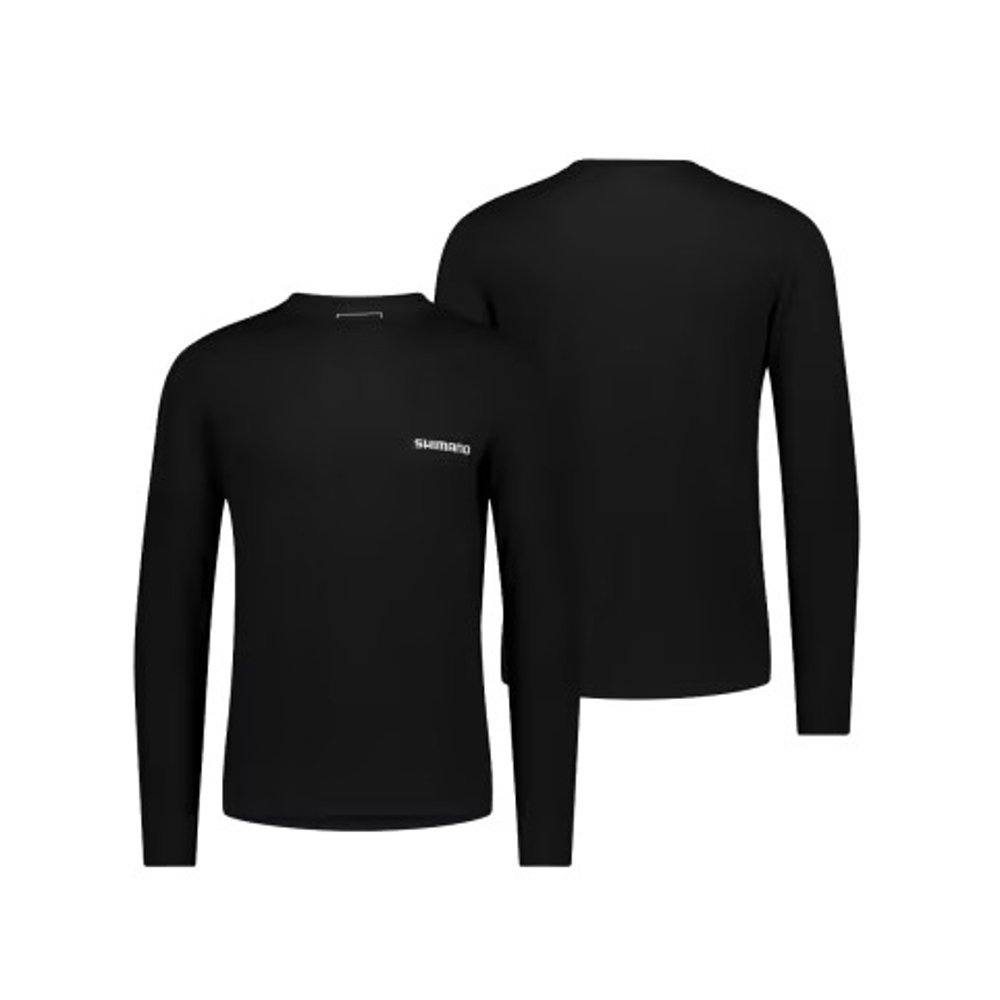 Shimano Limitless Mens Thermal Long Sleeve Base Layer Black