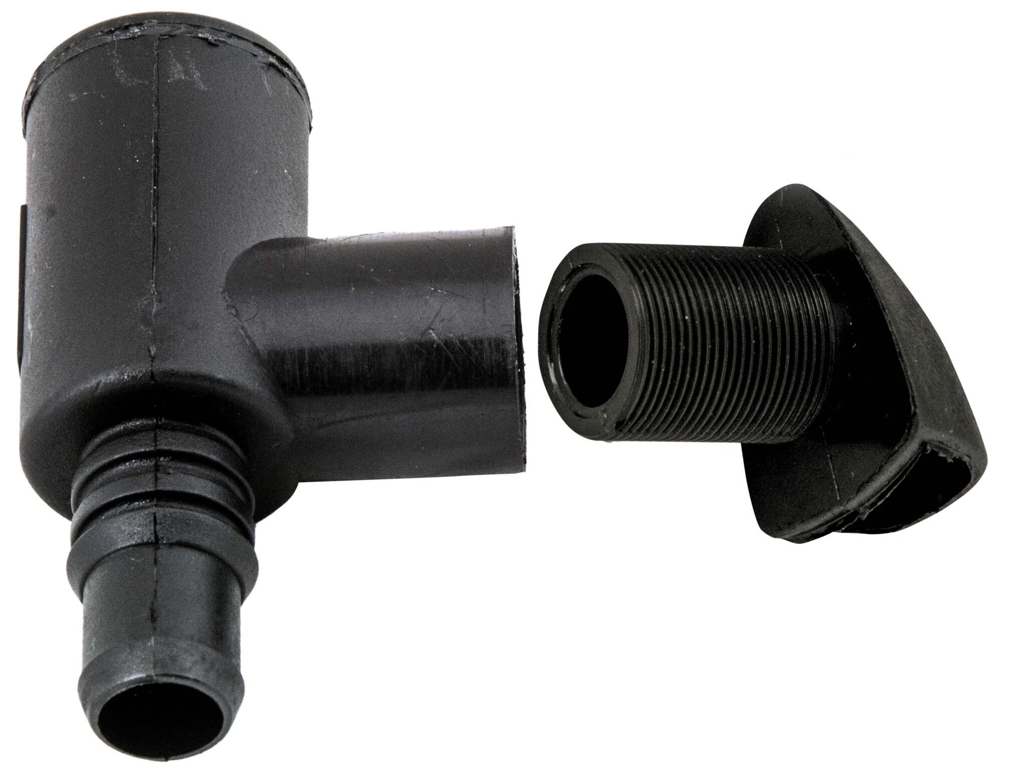 Tenob 90 Degree Fuel and Water Tank Breather Black