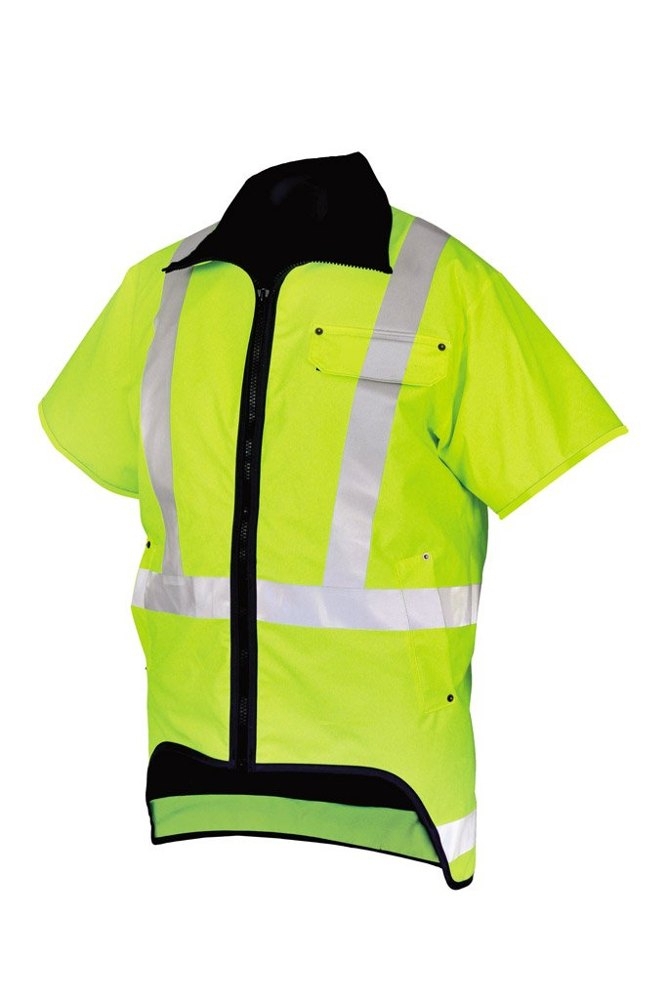 Kaiwaka Mens Tufflex Hi-Vis Short Sleeve Vest
