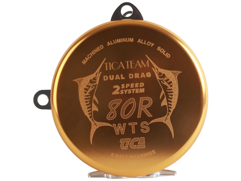 TiCA 80WTS Kilwell Fully Rollered Bent Butt 2-Speed Game Combo 5ft 9in 24-37kg 1pc