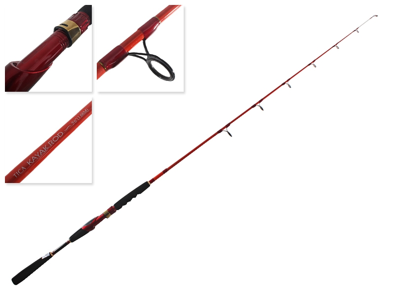 TiCA 562 Kayak Spinning Rod 5'6'' 15-30lb 2pc