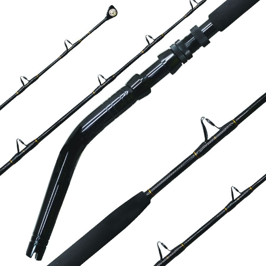 TiCA Team Gold 80WTS 2-Speed Kazumi Stand-Up Big Game Combo 5ft 6in 24-37kg 1pc