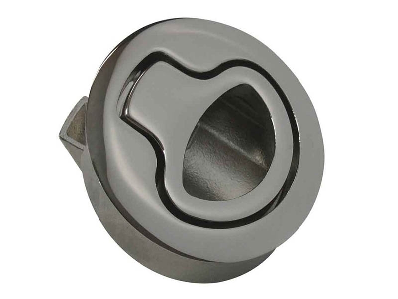 Easterner Nylon Flush Ring Catch Black