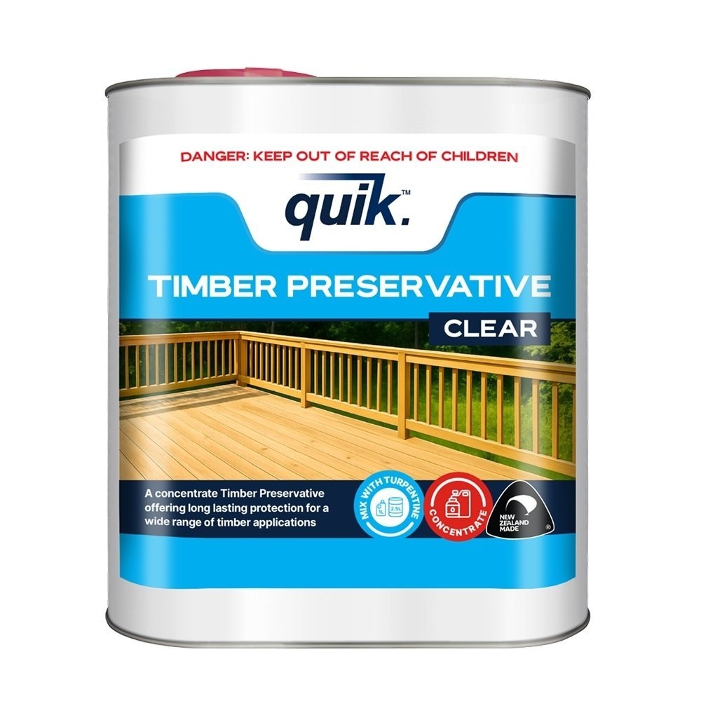 Quik Timber Preservative Concentrate Clear 20L