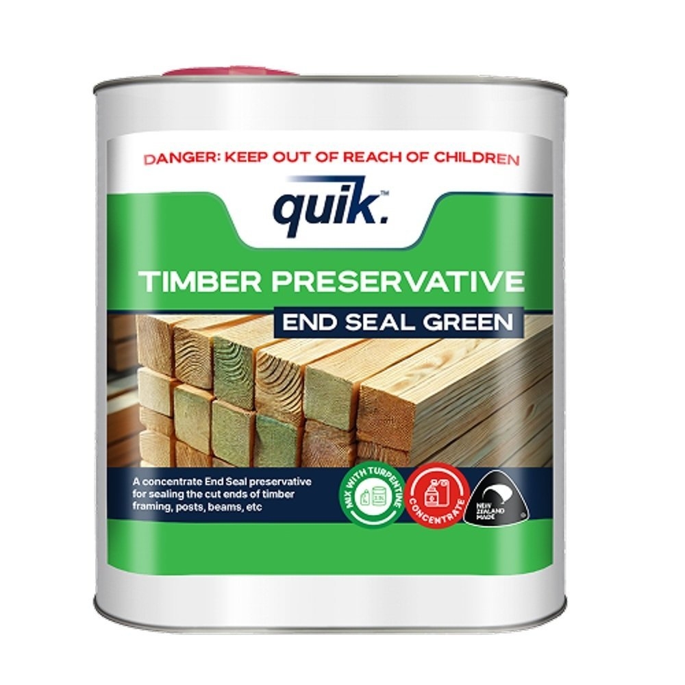 Quik Timber Preservative Endseal Green Concentrate 20L