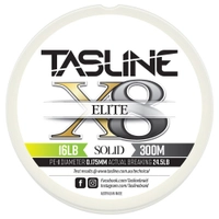 Tasline Elite White Braid 16lb 300m Spool Thumbnail Tasline Elite White Braid 16lb 300m Spool