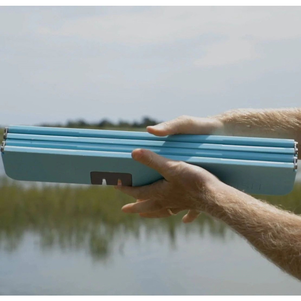 Toadfish Stowaway Folding Cutting Board with Built-In Knife Sharpener 30x40cm