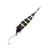 Kilwell NZ Toby Spinning Lure 12g Zebra Single Hook