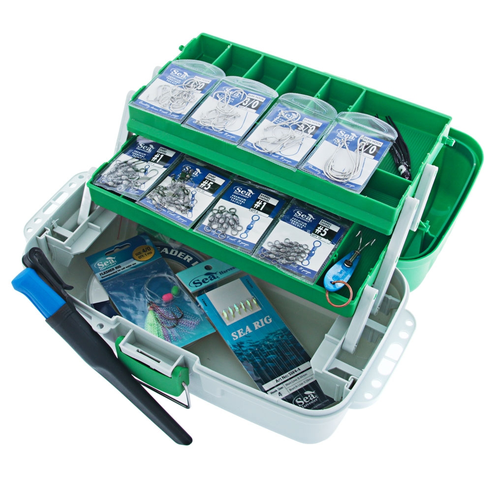 Sea Harvester 2-Tray Tackle Pack