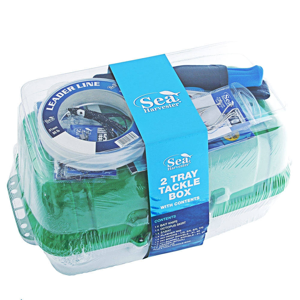 Sea Harvester 2-Tray Tackle Pack