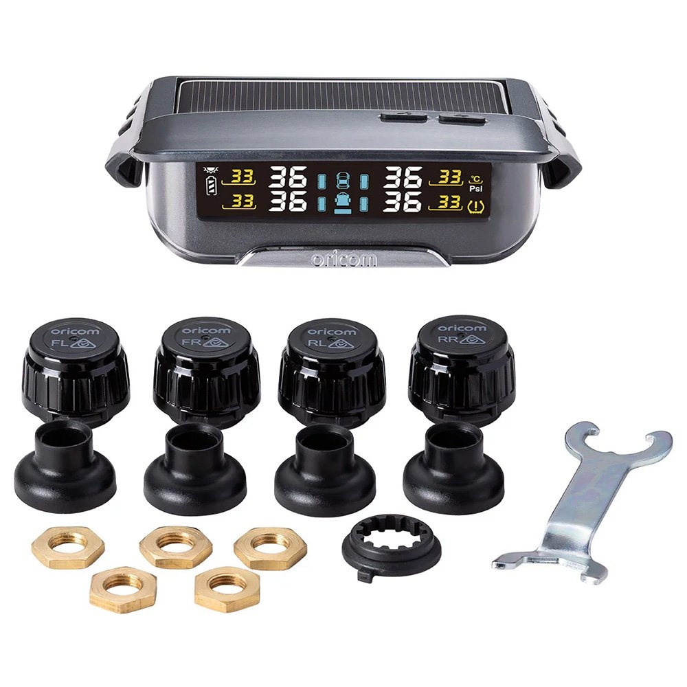 Oricom TPMS10-4E Tyre Pressure Monitoring System with 4 External Sensors