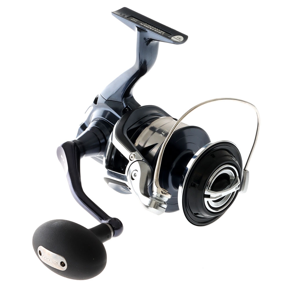 Shimano Twin Power SWC 10000PG Backbone Topwater Travel Spin Combo 8ft 2in 50-80lb 3pc