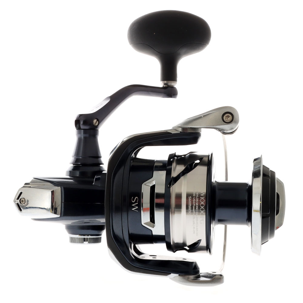 Shimano Twin Power SWC 10000PG Backbone Topwater Travel Spin Combo 8ft 2in 50-80lb 3pc