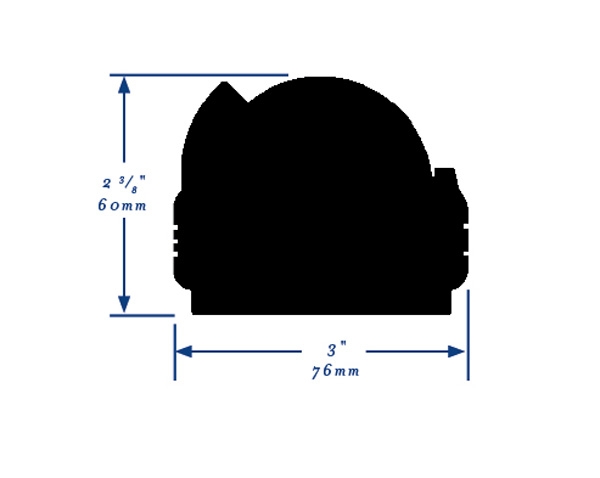 Ritchie Trek TR-33W Surface Mount Boat Compass White