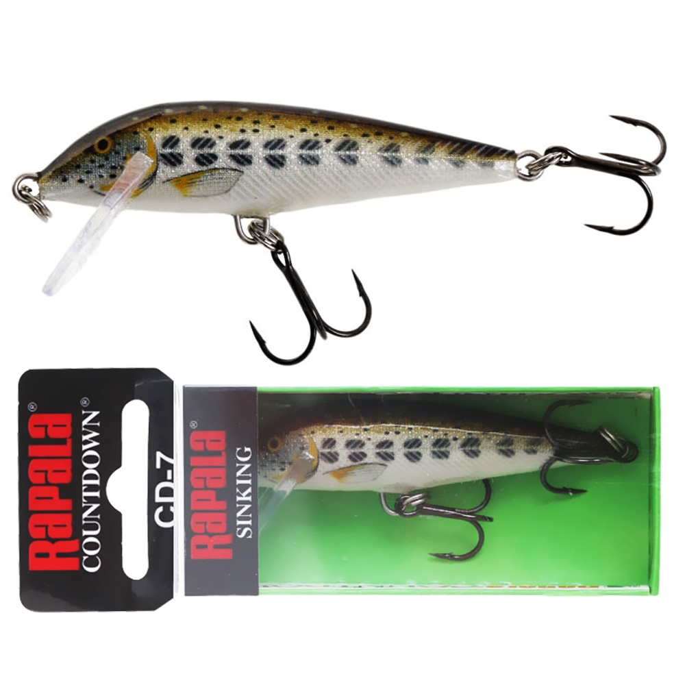 Rapala CountDown CD-7 Sinking Lure 7cm Muddler