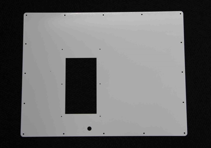 Truma HWS Mounting Plate White