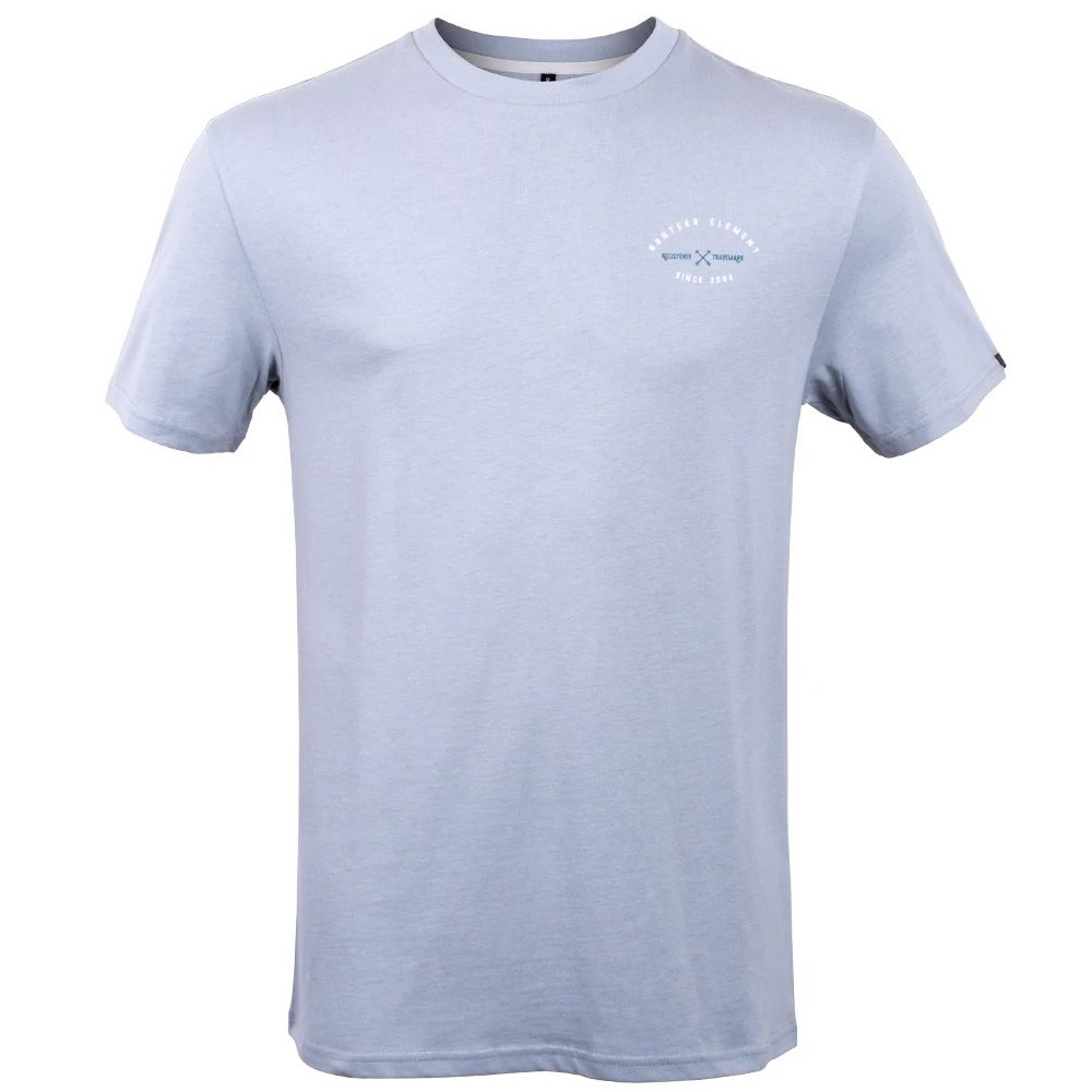 Hunters Element Trademark Mens T-Shirt Light