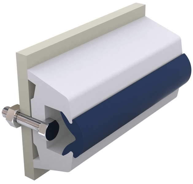 V-Quipment TRAP7043 Vinyl Rubbing Strake 70x43mm Per Metre White