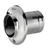 VETUS Stainless Transom Exhaust Connection with Check Valve 60mm ID