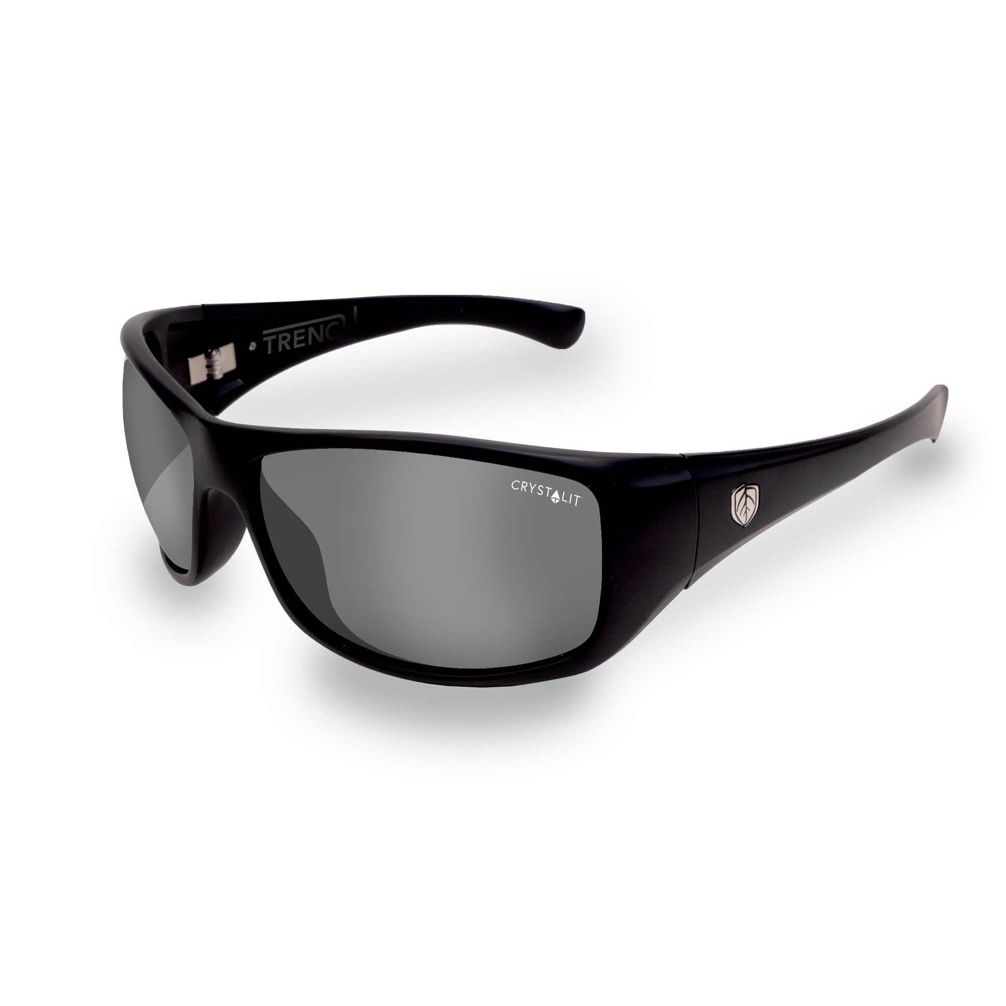 Stoney Creek Trench Polarised Sunglasses Matte Black Frame Grey Lens