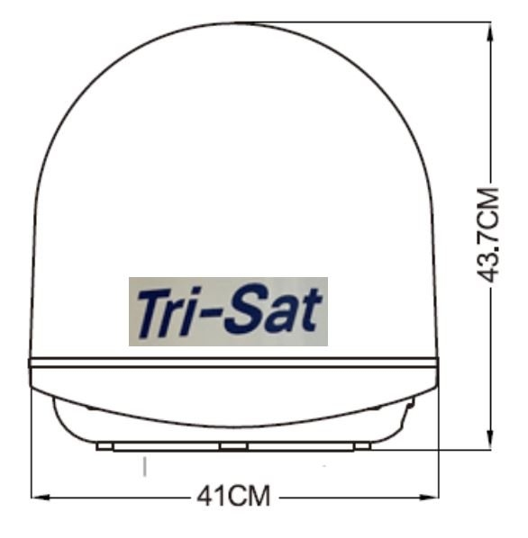 Marine Satellite TV Antenna System