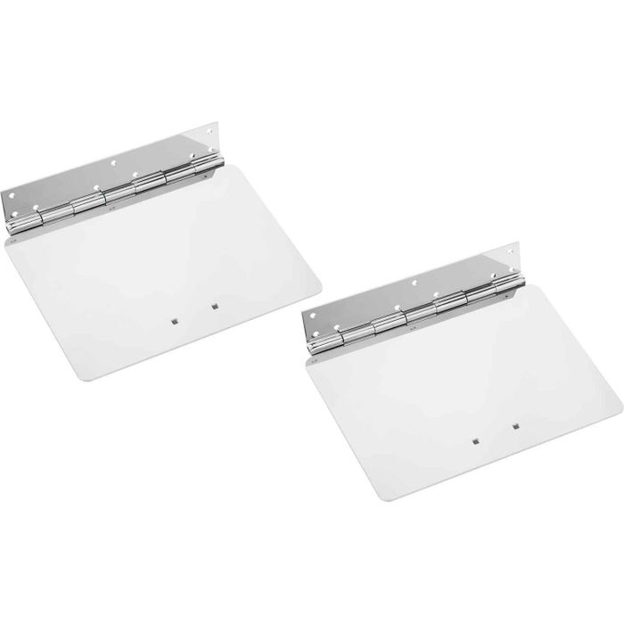 Lectrotab Polished Stainless Steel Trim Tab Plate 30x30cm