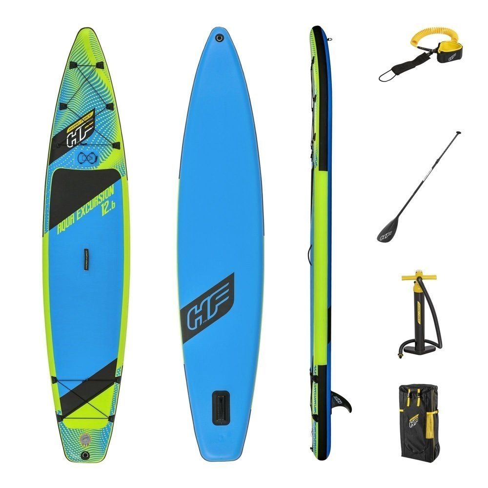 Hydro-Force Aqua ExcursionTech Inflatable Stand Up Paddle Board Package 12ft 5in