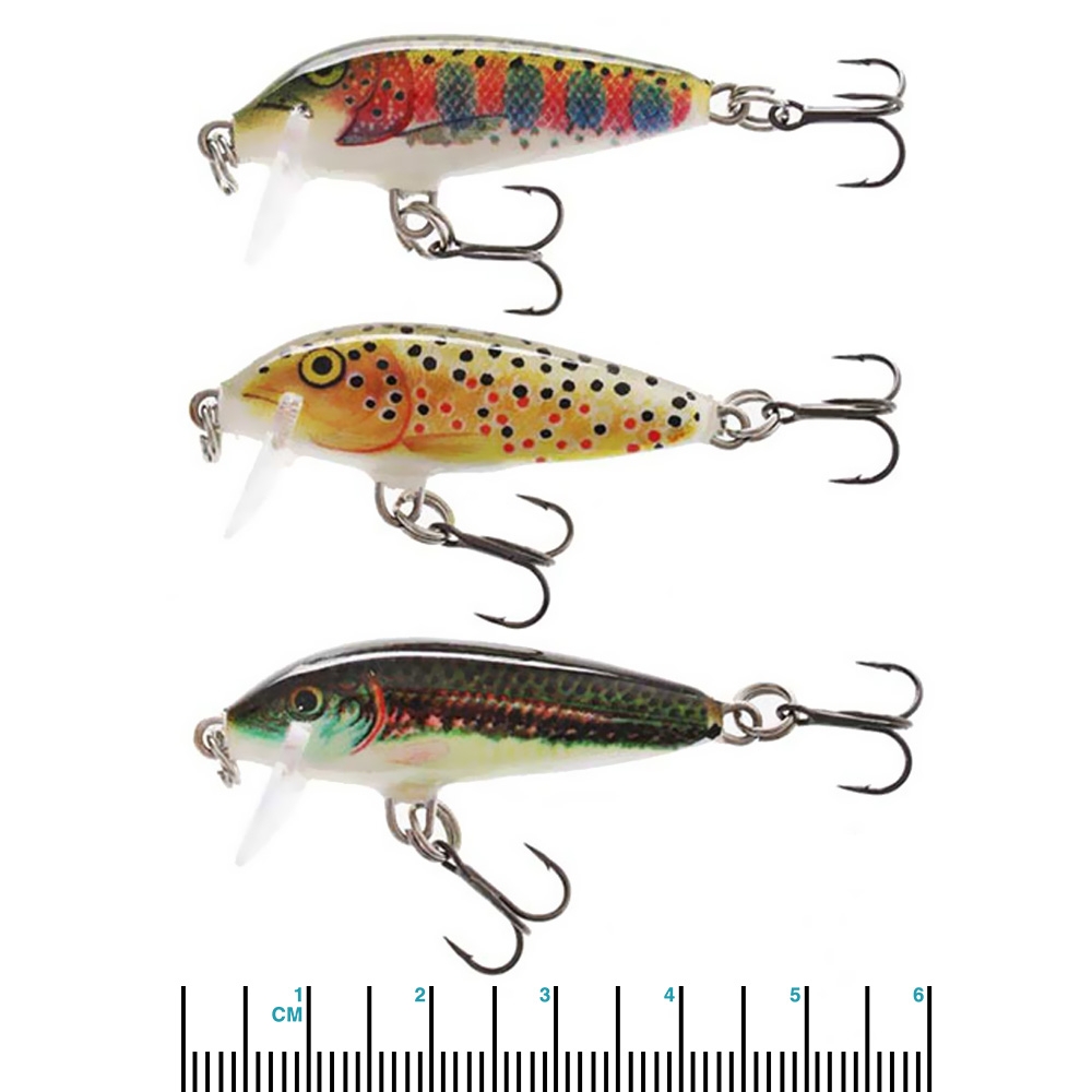 Rapala CountDown CD-3 Sinking Lure 3cm 3-Pack