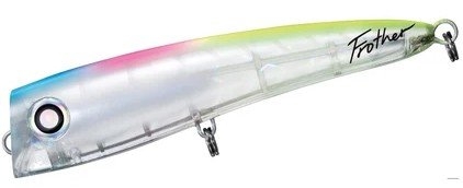 Daiwa Saltiga Frother Diving Popper Lure 220mm Tropic Clear