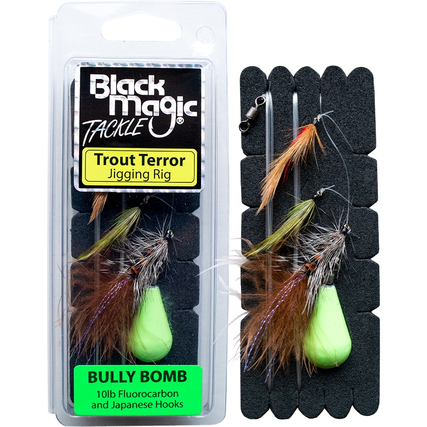 Black Magic Trout Terror Fly Jigging Rig