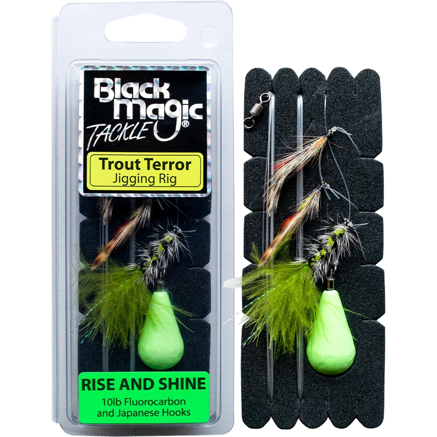 Black Magic Trout Terror Fly Jigging Rig