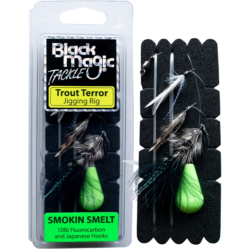Black Magic Trout Terror Fly Jigging Rig