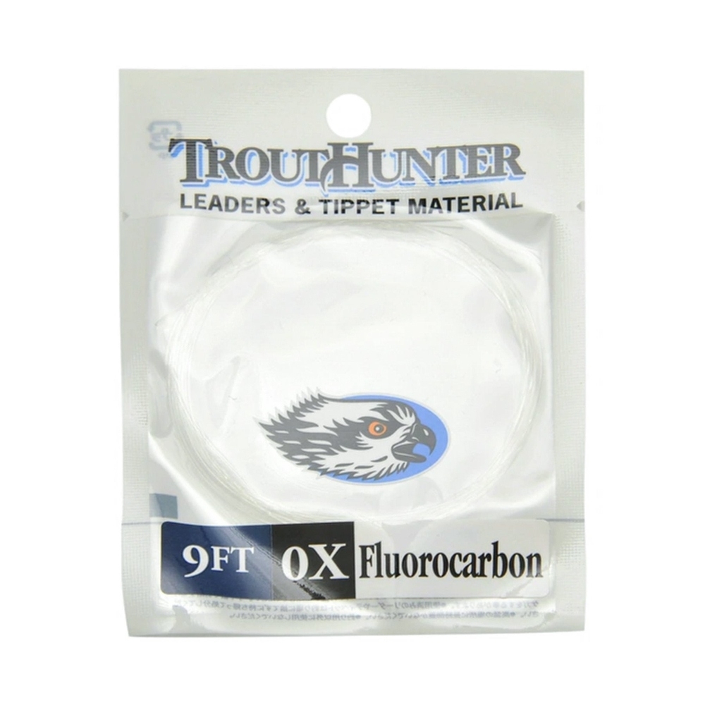TroutHunter Fluorocarbon Tippet Leader 9ft 5X 5lb