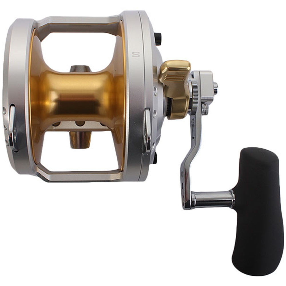 Shimano Talica 50 II Tiagra Ultra Stand-Up Roller 2-Speed Game Combo 5ft 5in 80lb 2pc