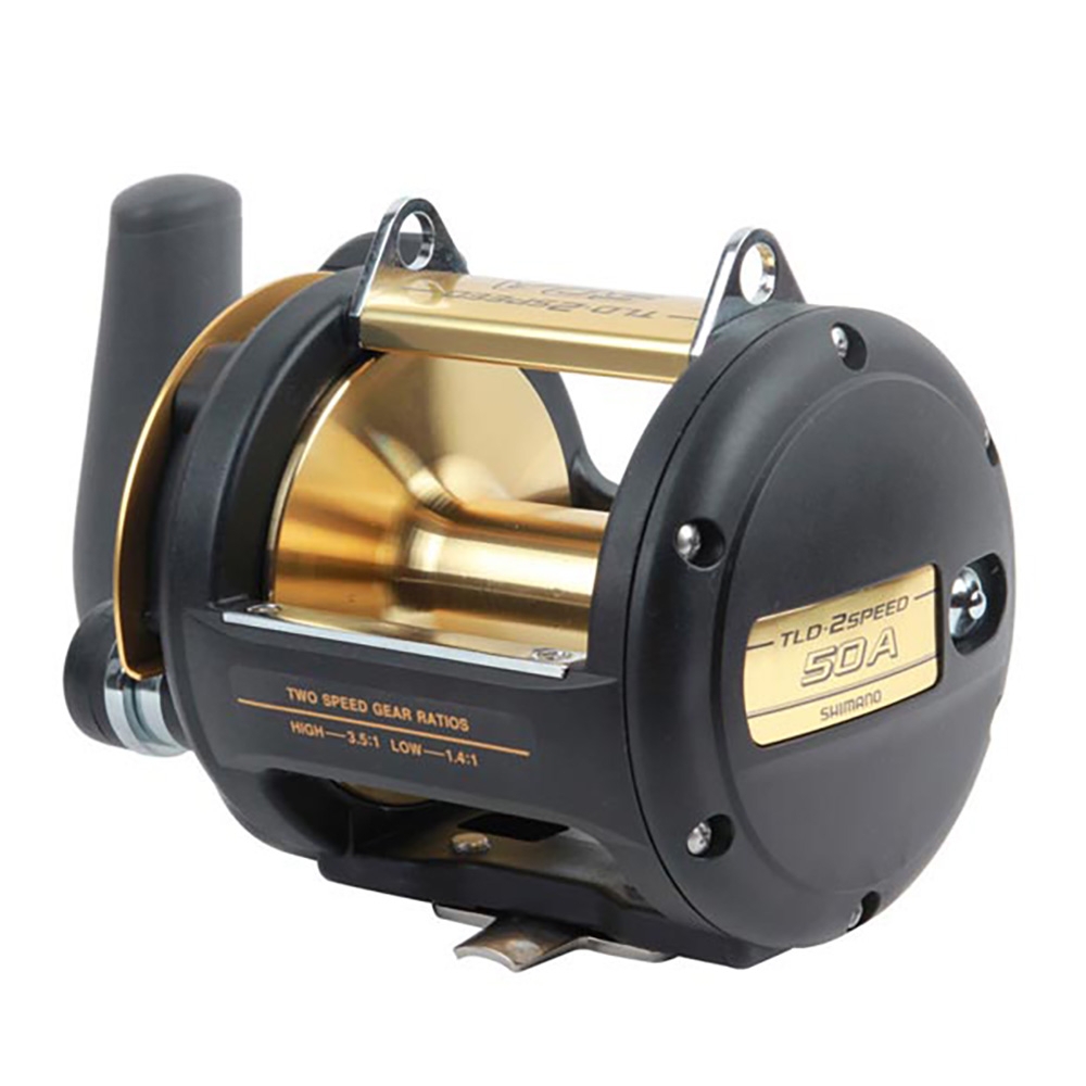 Shimano TLD-50 2-Speed Aquatip Roller Tip Game Combo 5ft 6in 24kg 1pc