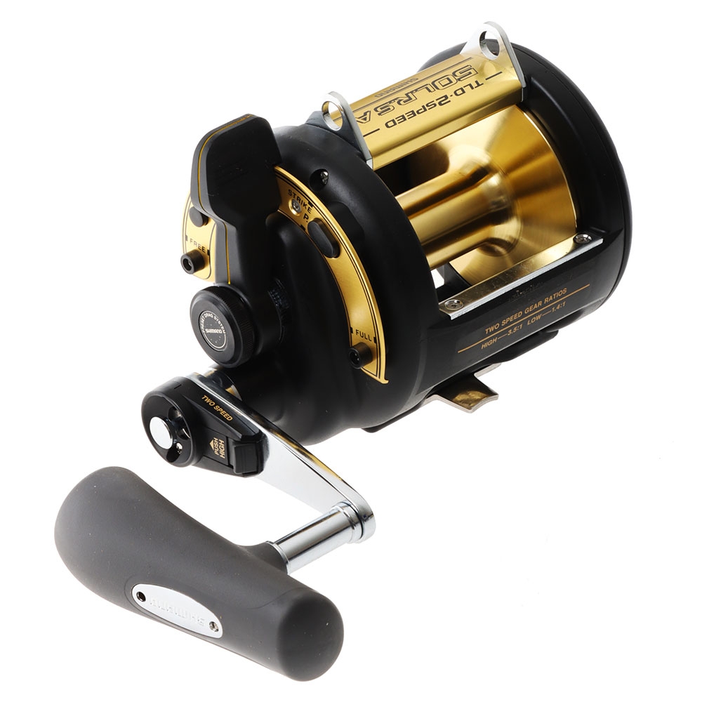 Shimano TLD 50 LRS 2-Speed Tag-Em Full Rollered Game Combo 5ft 7in 24kg 1pc
