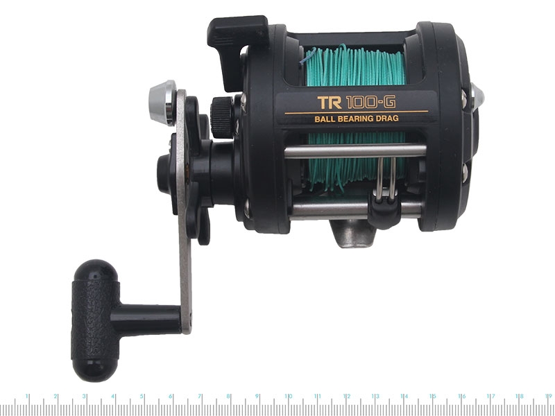 Shimano TR 100 G Harling Reel Spooled with Leadline