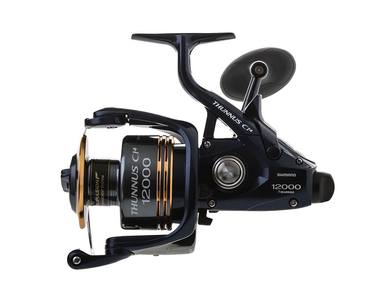 Shimano Thunnus 12000 F Ci4 Backbone Baitrunner Combo 7ft 10-15kg 1pc